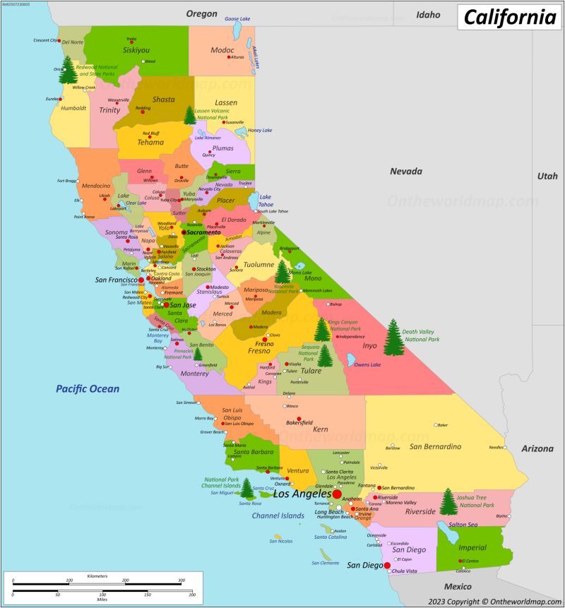 California State Map