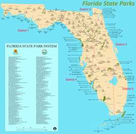 Florida State Parks Map