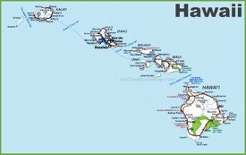 Hawaii road map