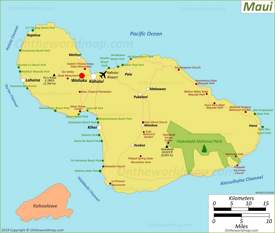 Map of Maui