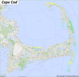 Map of Cape Cod