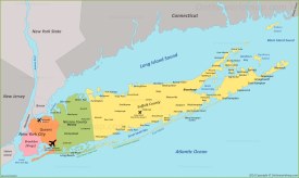 Long Island Map