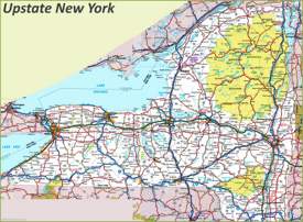 Upstate New York Map