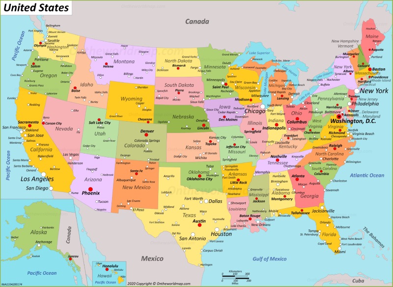 U.S. Map