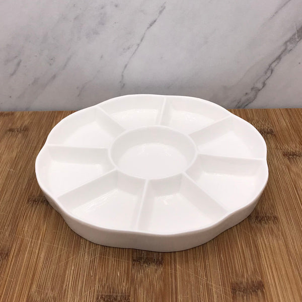 Large Porcelain Flower Plate