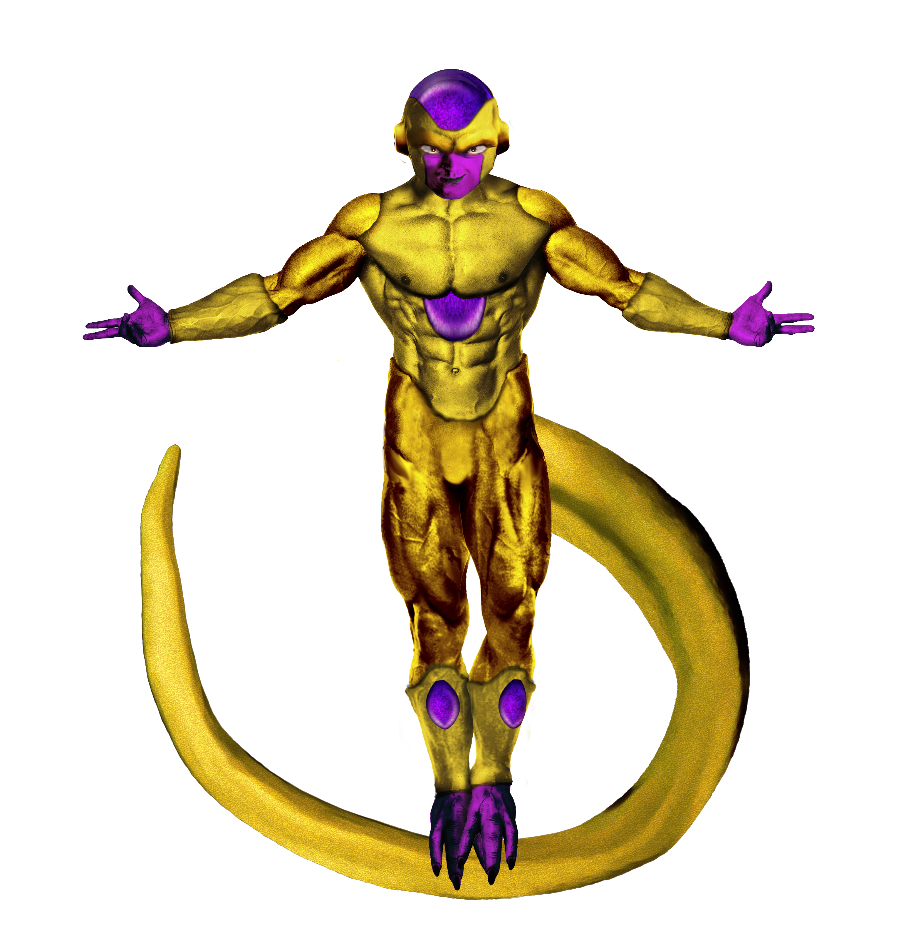 Golden Frieza Fan Art