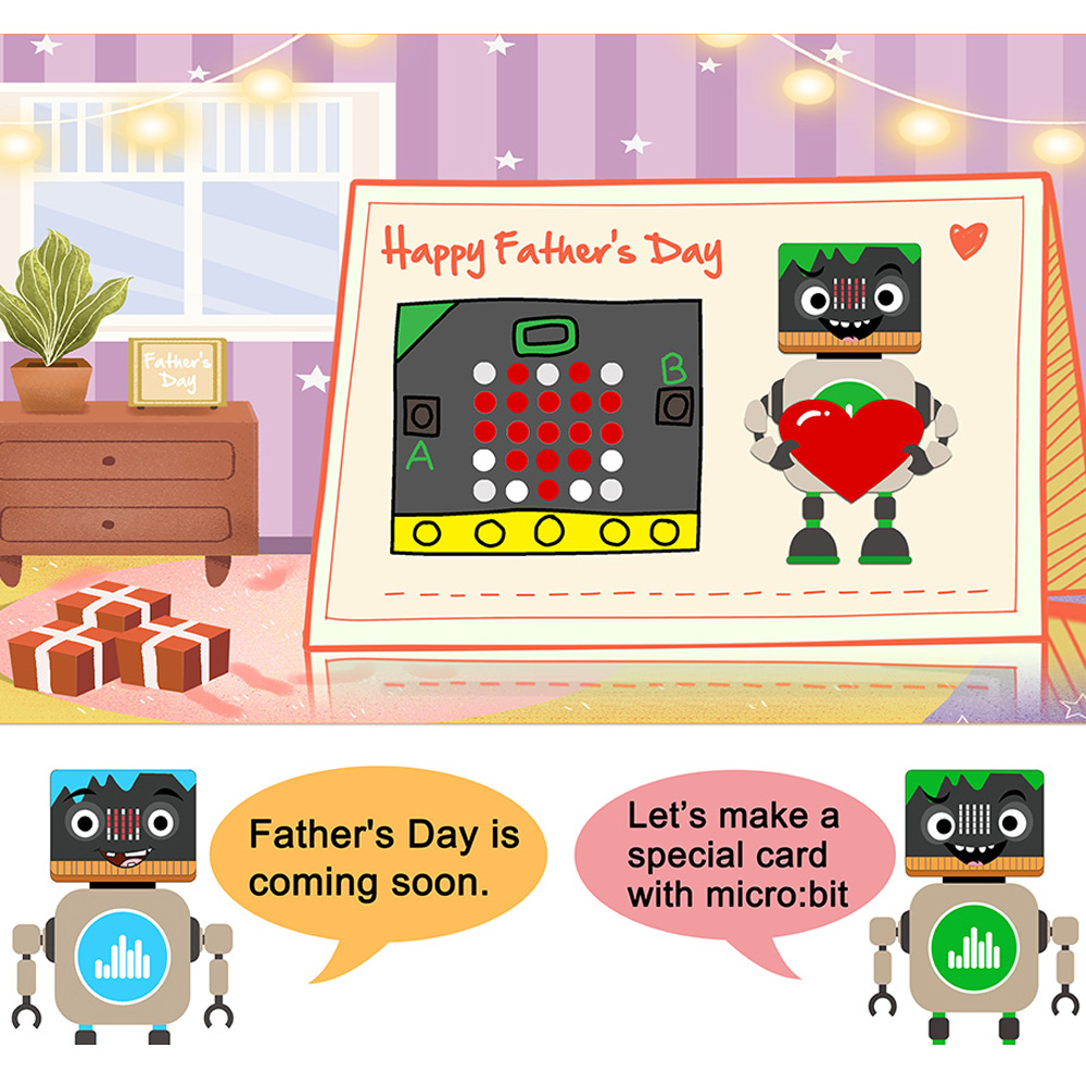 Micro:bit STEM Lesson 1: Greeting card