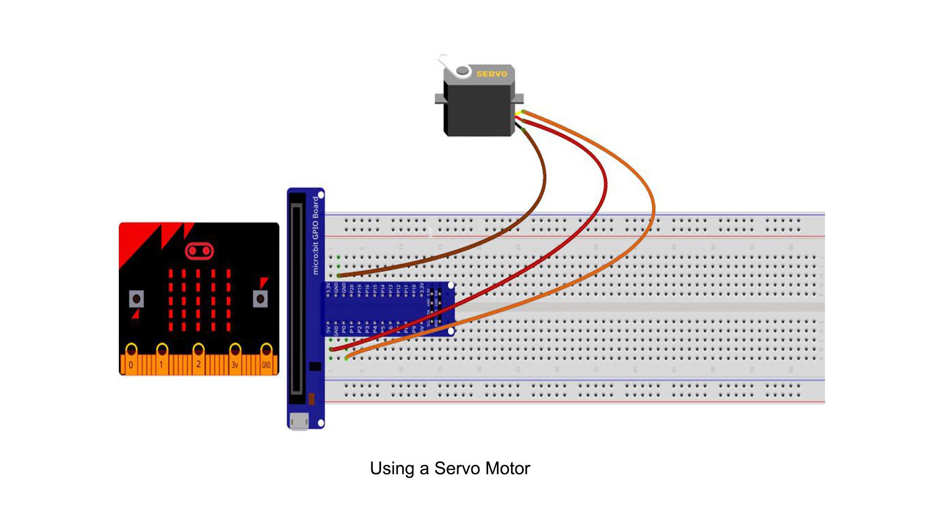 Micro bit Lesson — Using a Servo Motor