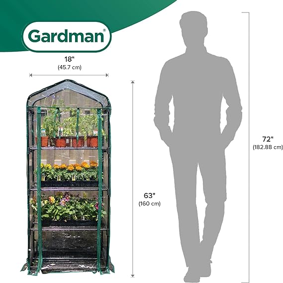 Gardman greenhouse size