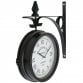 Double Sided Paddington Station Outdoor Garden Wall Clock