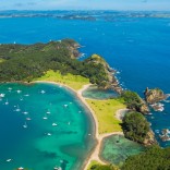 Roberton Island, Bay of Islands, New Zealand.