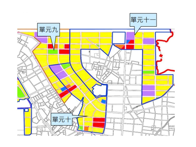 開發單元(出處:臺中市政府)