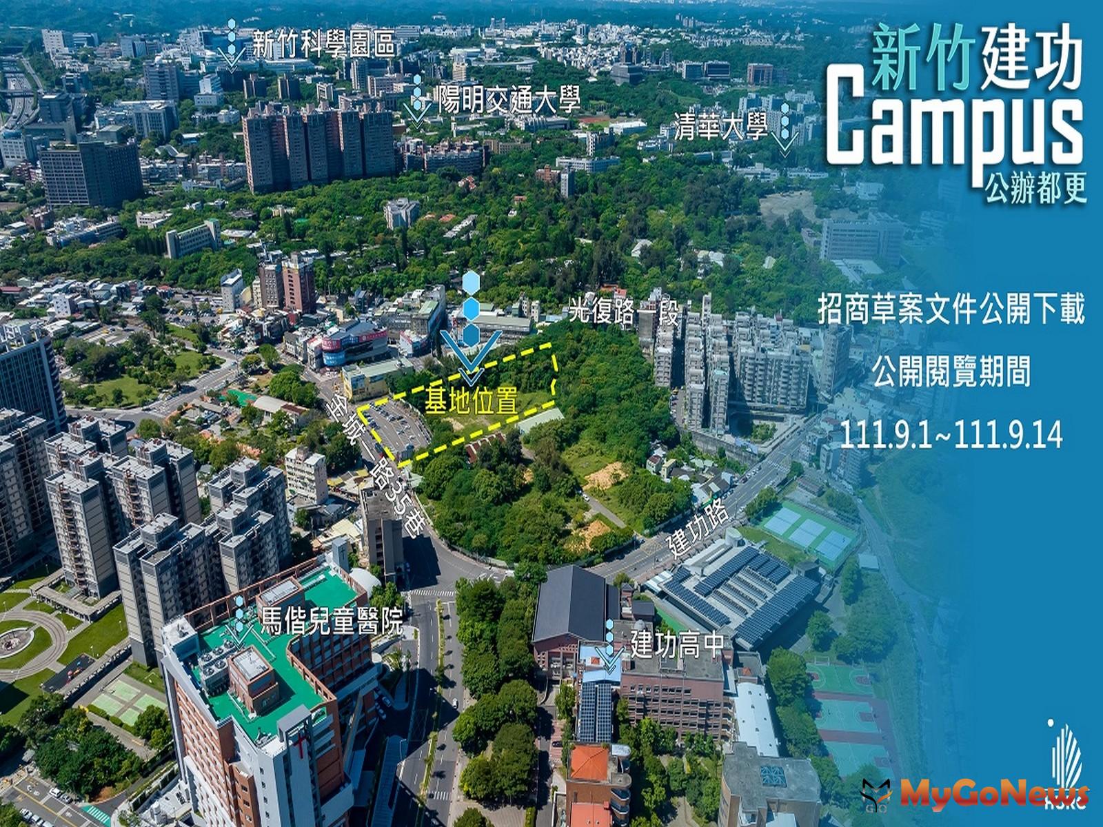 新竹市建功Campus「地上權公辦都更案」公開閱覽