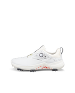 Women's ECCO® Golf BIOM G5 (Lydia Ko Edition) Leather Gore-Tex Spikes Shoe - White - Outside