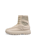 Women's ECCO® Street Ace RAL7000 Nubuck Boot - Beige - Outside