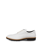 Men's ECCO® Golf Classic Hybrid Leather Shoe - White - Outside