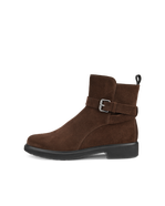 Women's ECCO® Metropole Amsterdam Leather Waterproof Boot - Brown - Outside