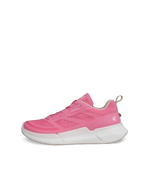 Women's ECCO® BIOM 2.2 Low Breathru Textile Sneaker - Pink - Outside