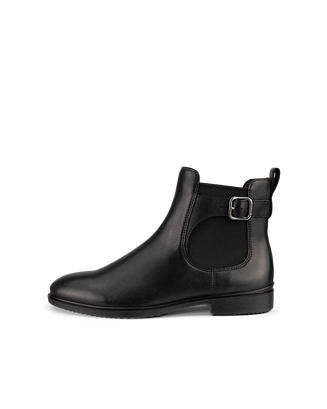 Women's ECCO® Dress Classic 15 Leather Chelsea Boot - Black - Outside