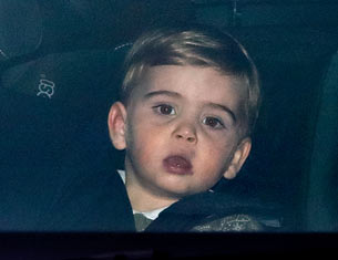 Prince Louis is the fifth person in the line of succession.