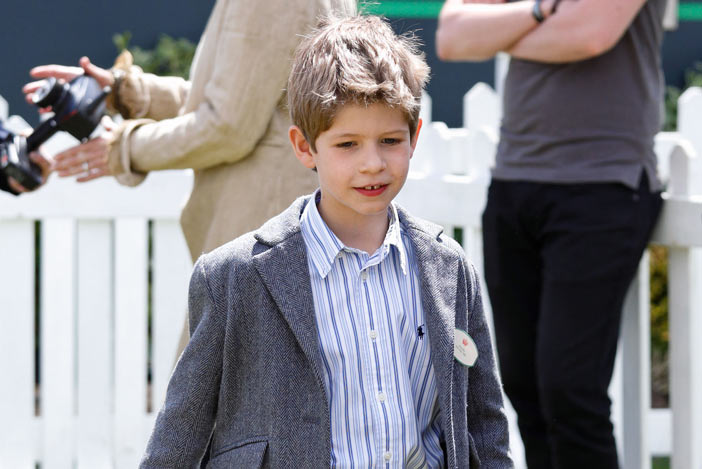 James,Viscount Severn ins next in line to the throne after his father.