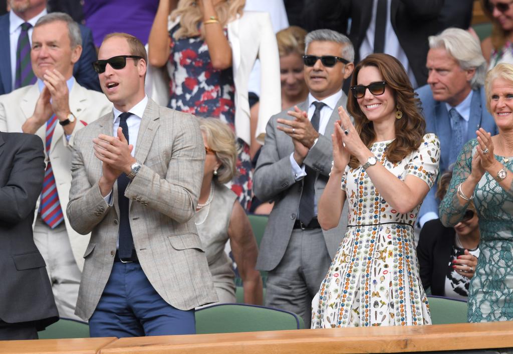 Kate Middleton Prince William Wimbledon