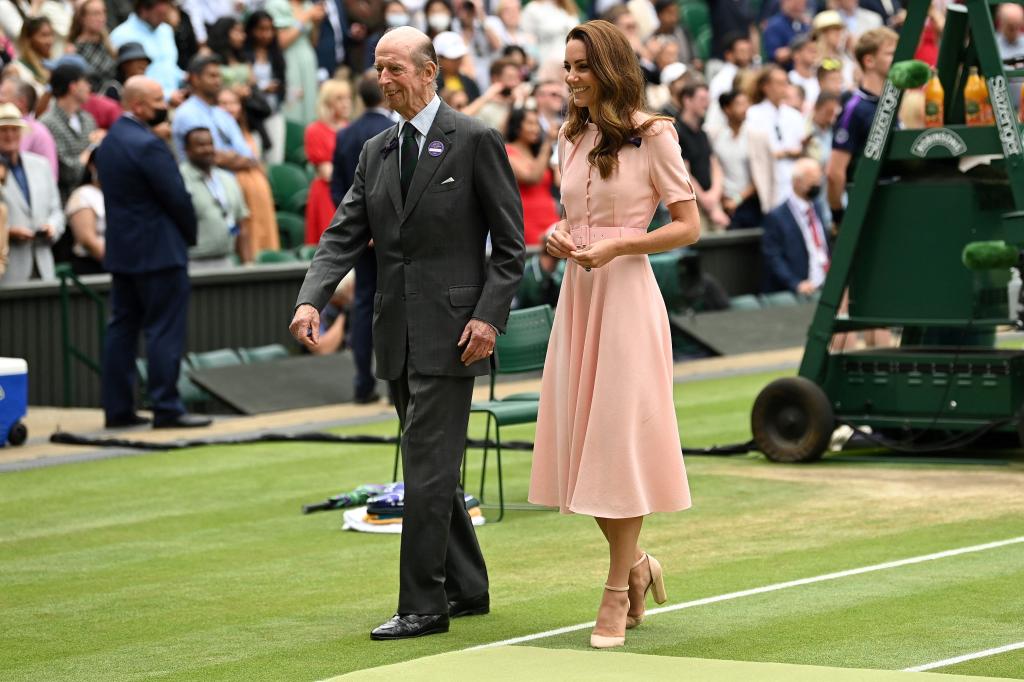 Kate Middleton and Duke of Kent