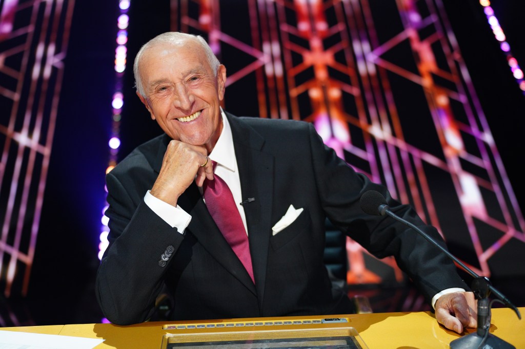 A photo of “Dancing With the Stars” judge Len Goodman