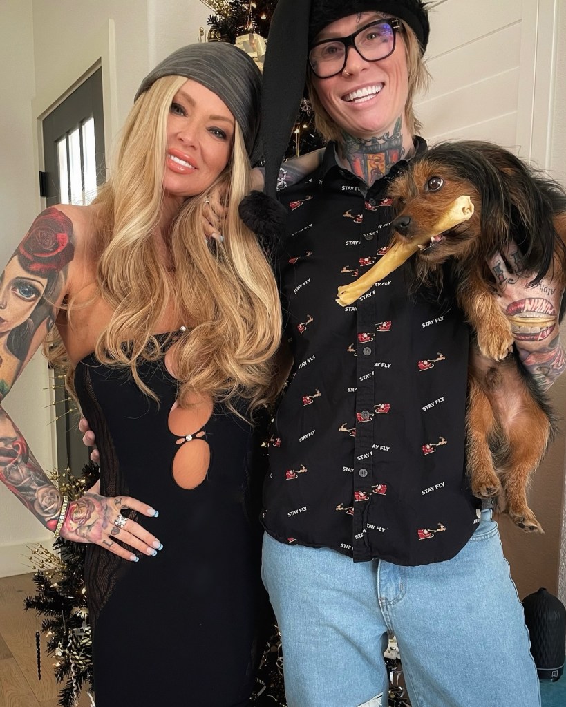 jenna jameson, jessi lawless and their dog