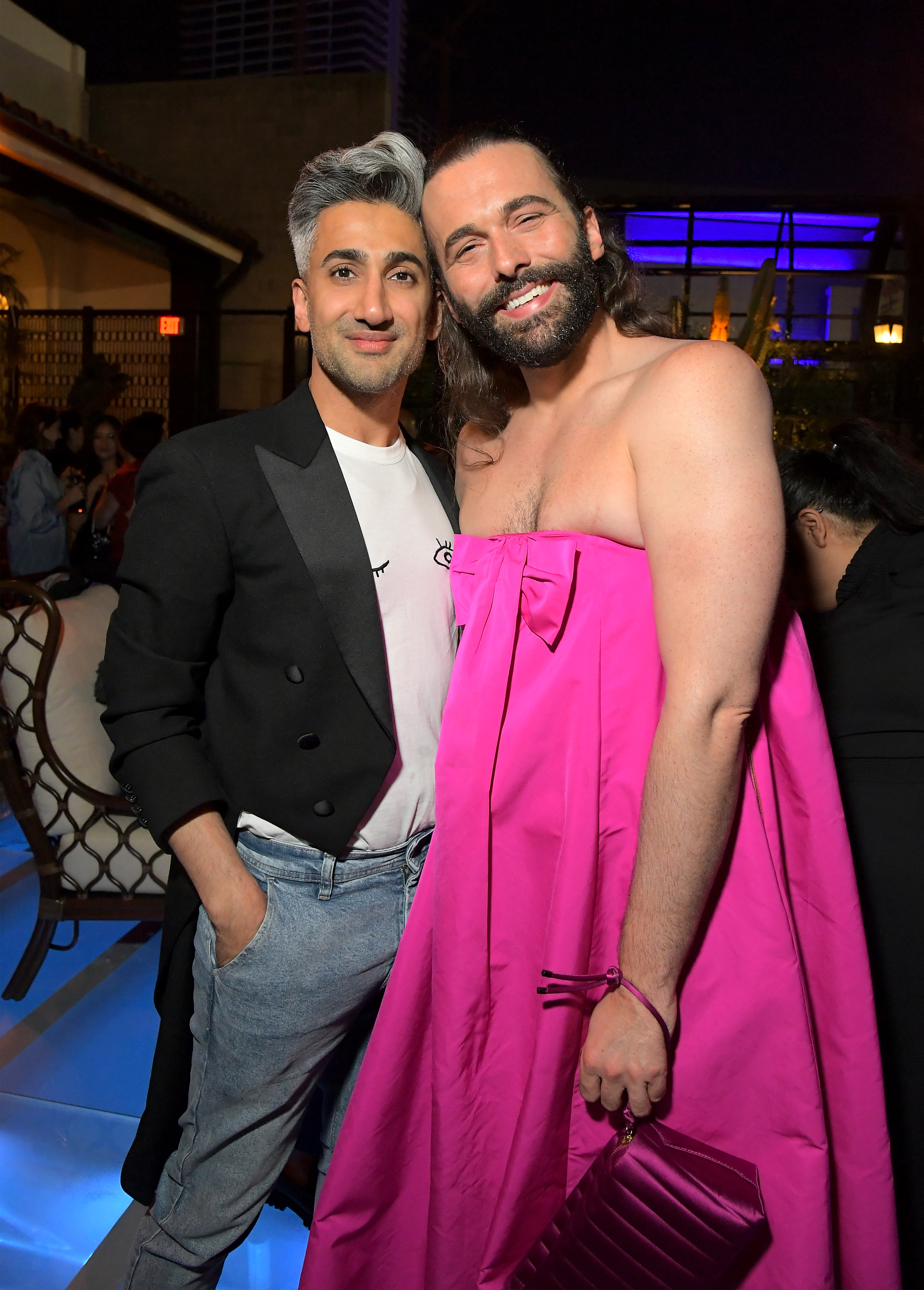 Tan France and Jonathan Van Ness.