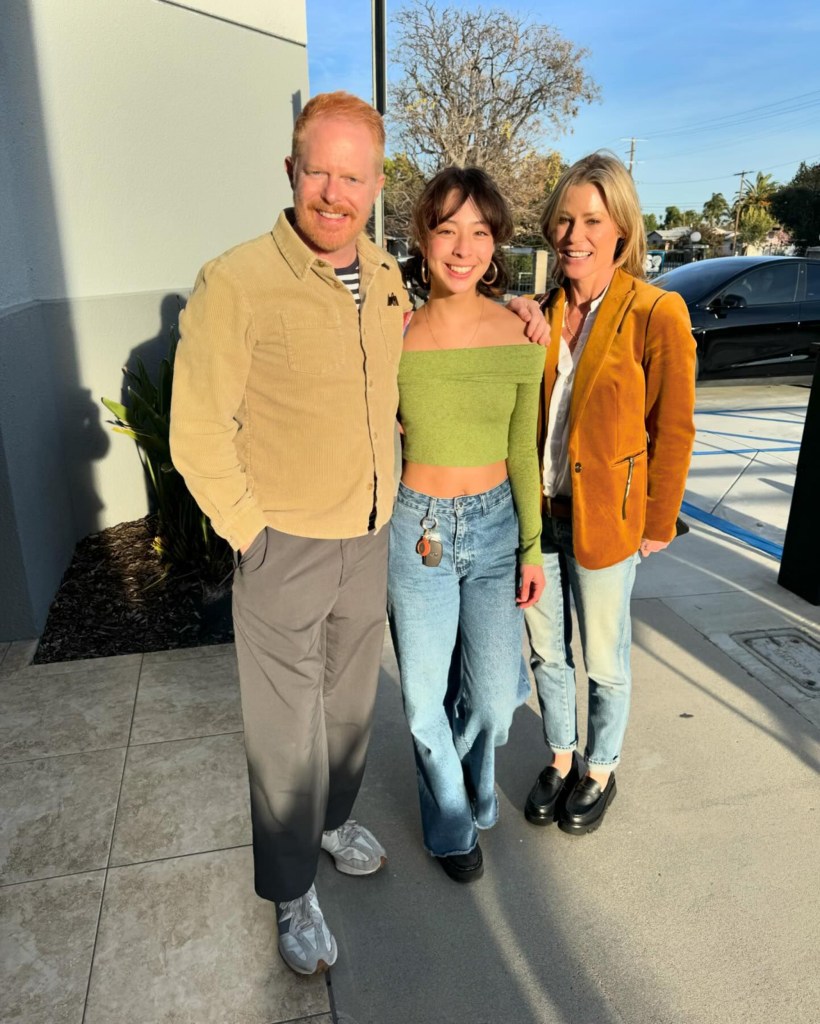 Modern Family's Aubrey Anderson-Emmons, Jesse Tyler Ferguson, and Julie Bowen