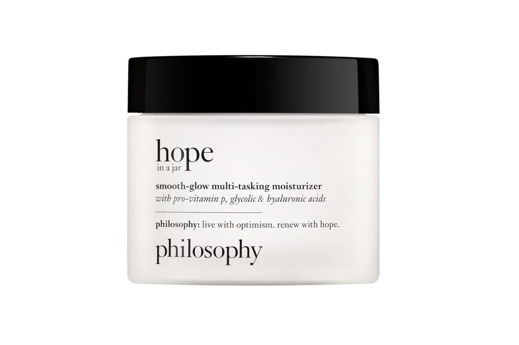 A jar of philosophy moisturizer 