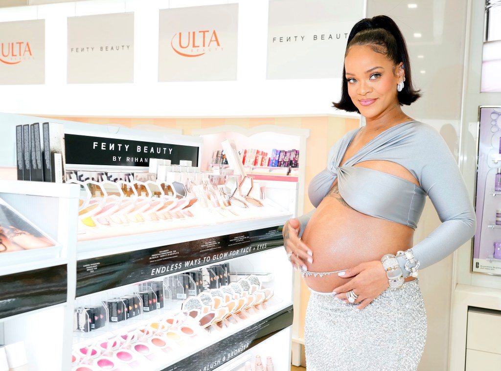 Rihanna at Ulta beauty