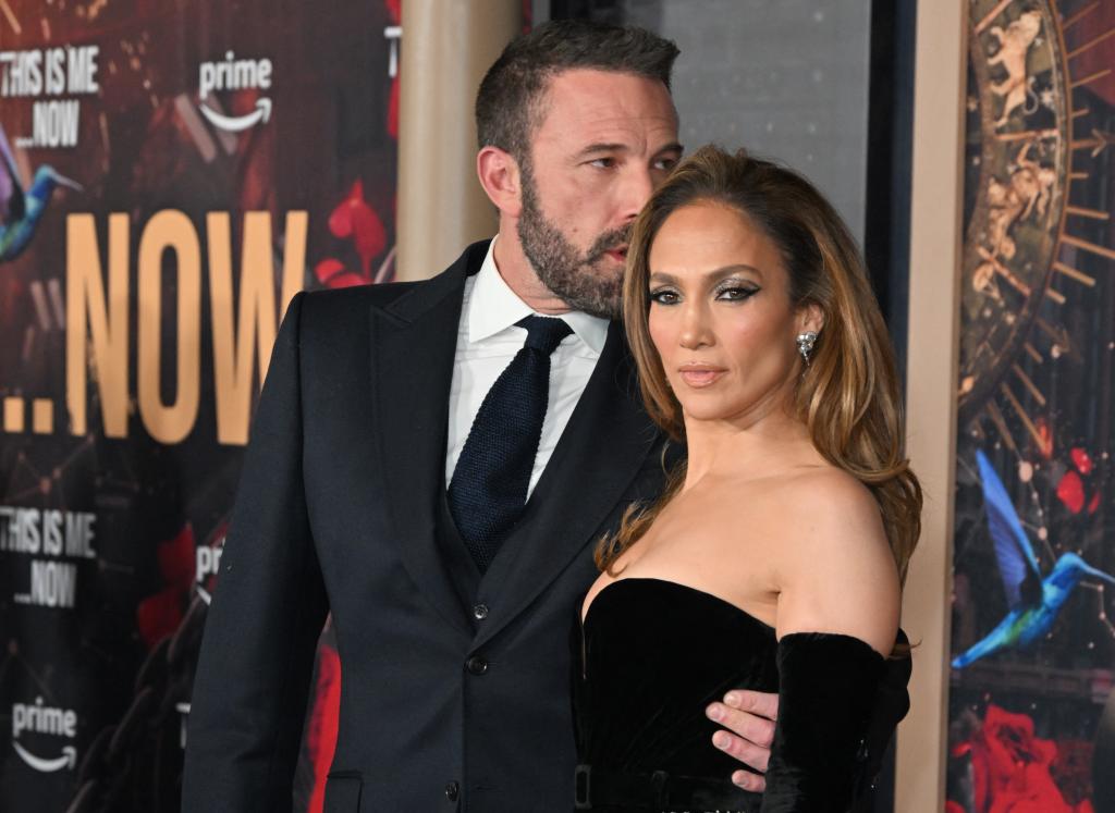 Jennifer Lopez and Ben Affleck in May 2024.