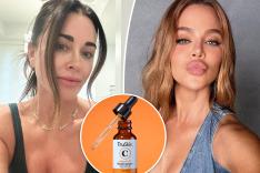 Celebrities and vitamin C serum