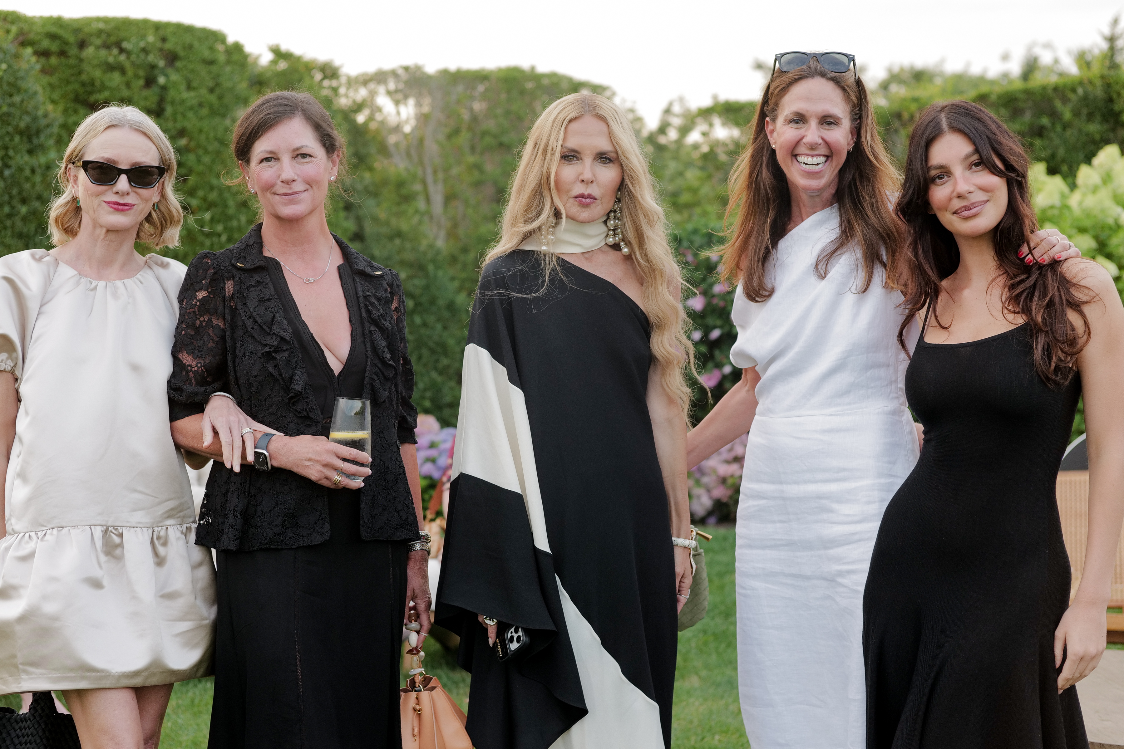 Naomi Watts, Kelly Turlington Burns, Rachel Zoe, Dianna Prager, Camila Morrone