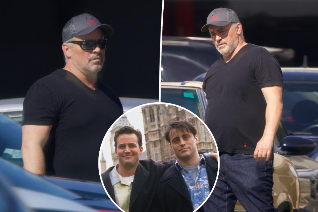 Matt LeBlanc looks nearly unrecognizable in first sighting since shortly after Matthew Perry’s death