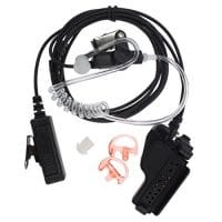 Wire Walkie Talkies Earpiece Acoustic Tube Noise Reduction Reinforced Compatible for Motorola