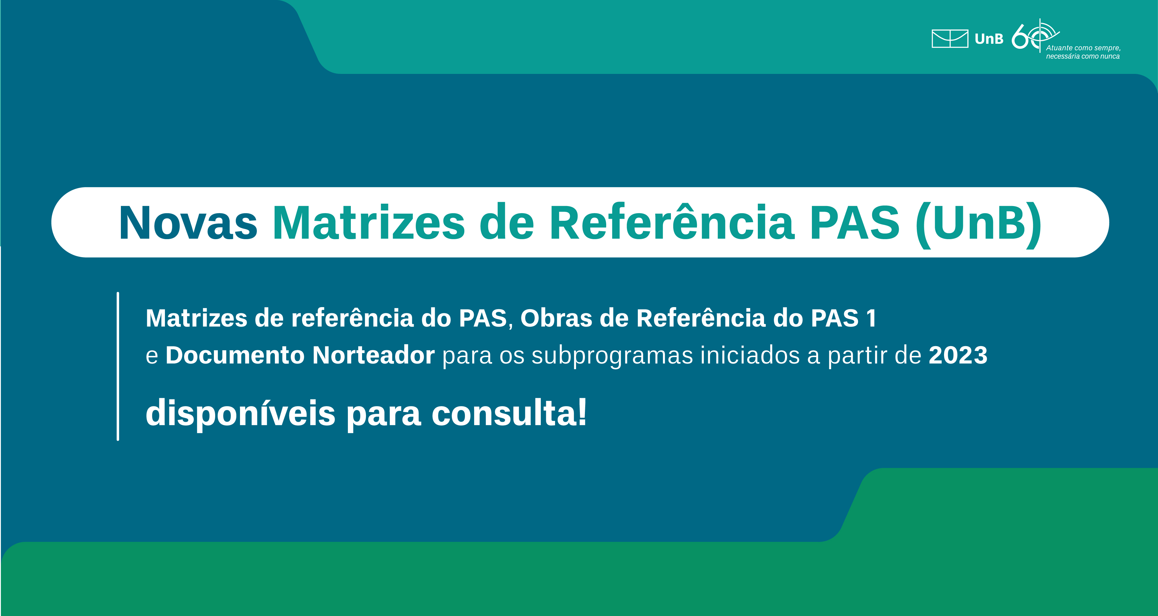 Novas Matrizes de Referência