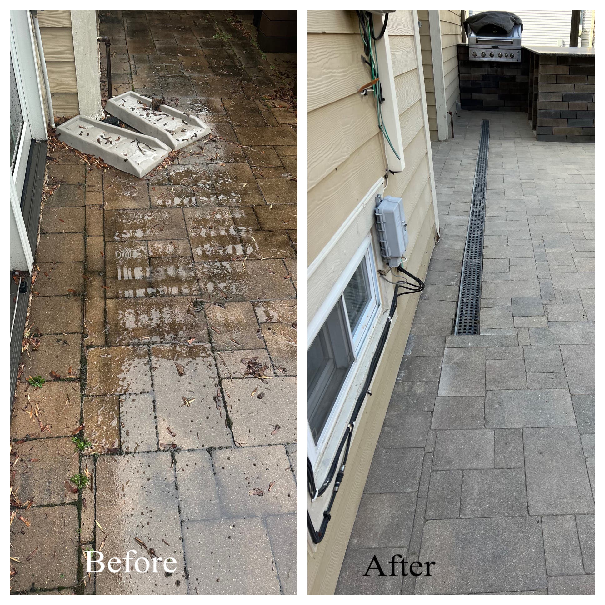 Drainage,pavers patios and all yard work