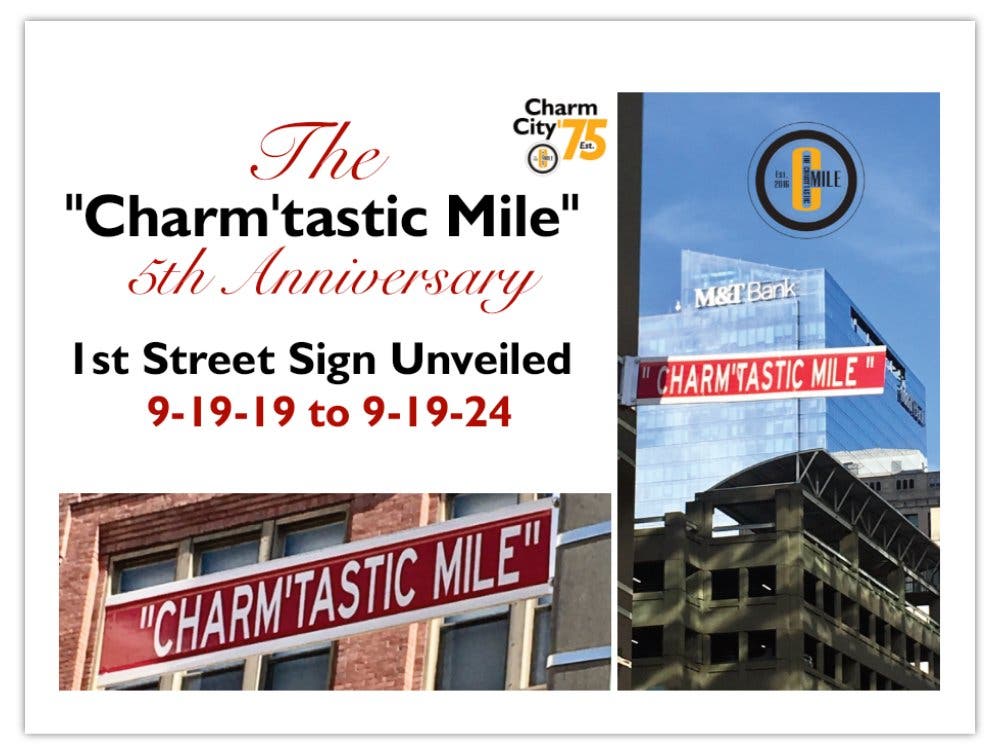 5th Anniv (9-19-19) of 1st Iconic "Charm'tastic Mile" Sign, Amadeus at 40 & Goodfellas (34) Released