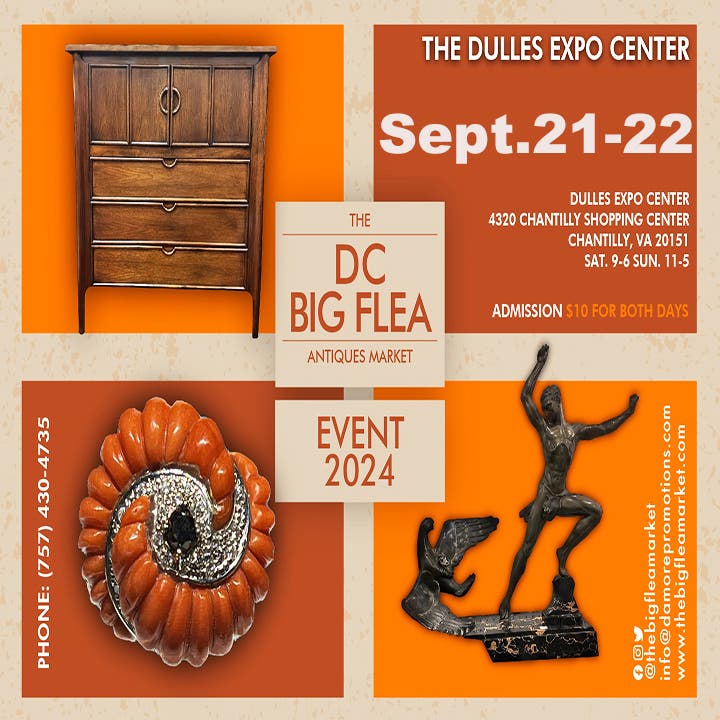 The DC Big Flea Antiques Event Sept.21-22nd 