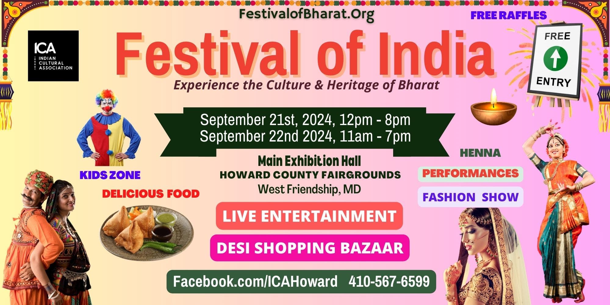 6th Annual Festival of India - A Vibrant Celebration of Culture, Community, and Tradition