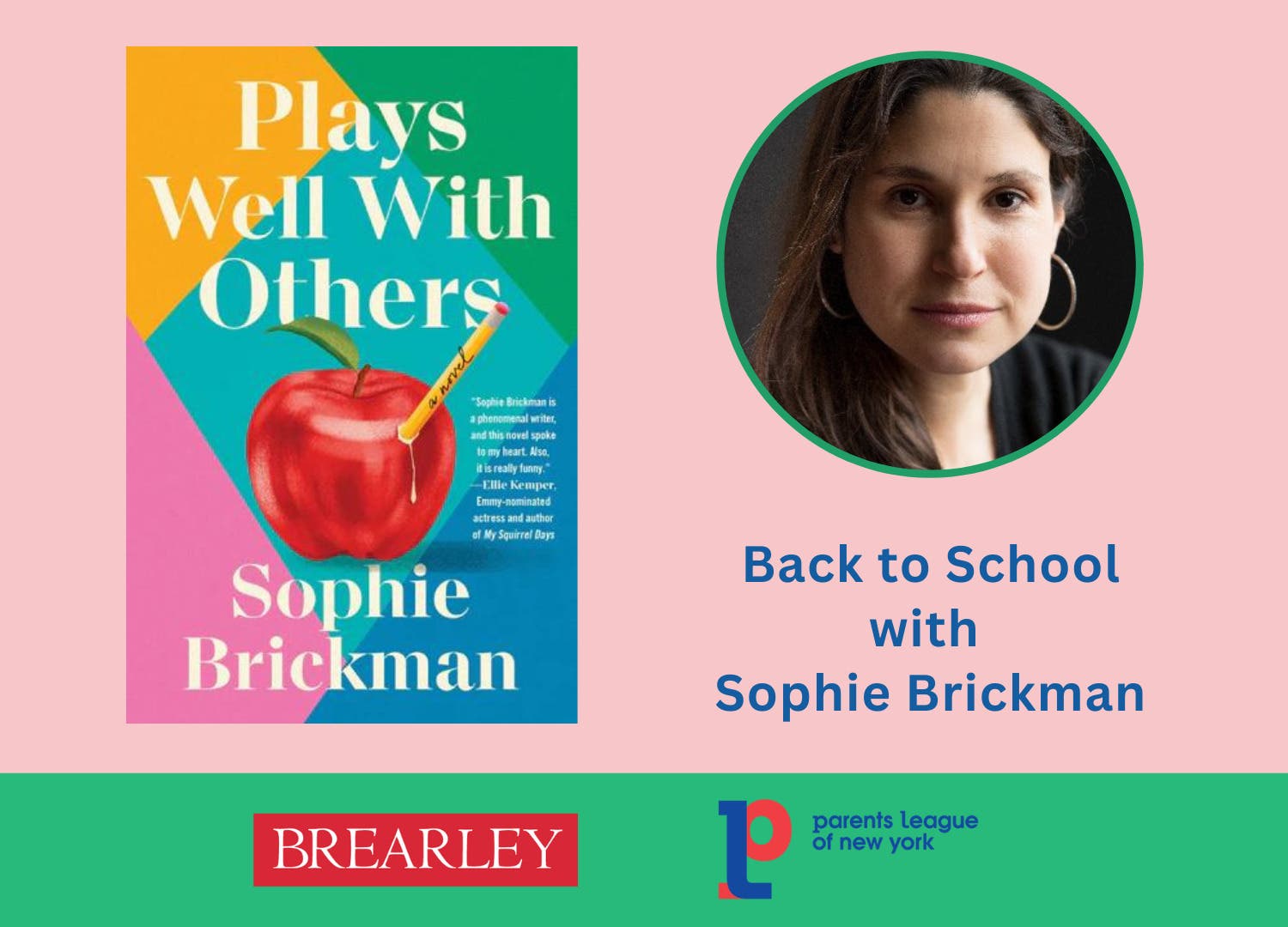 Back to School with Sophie Brickman