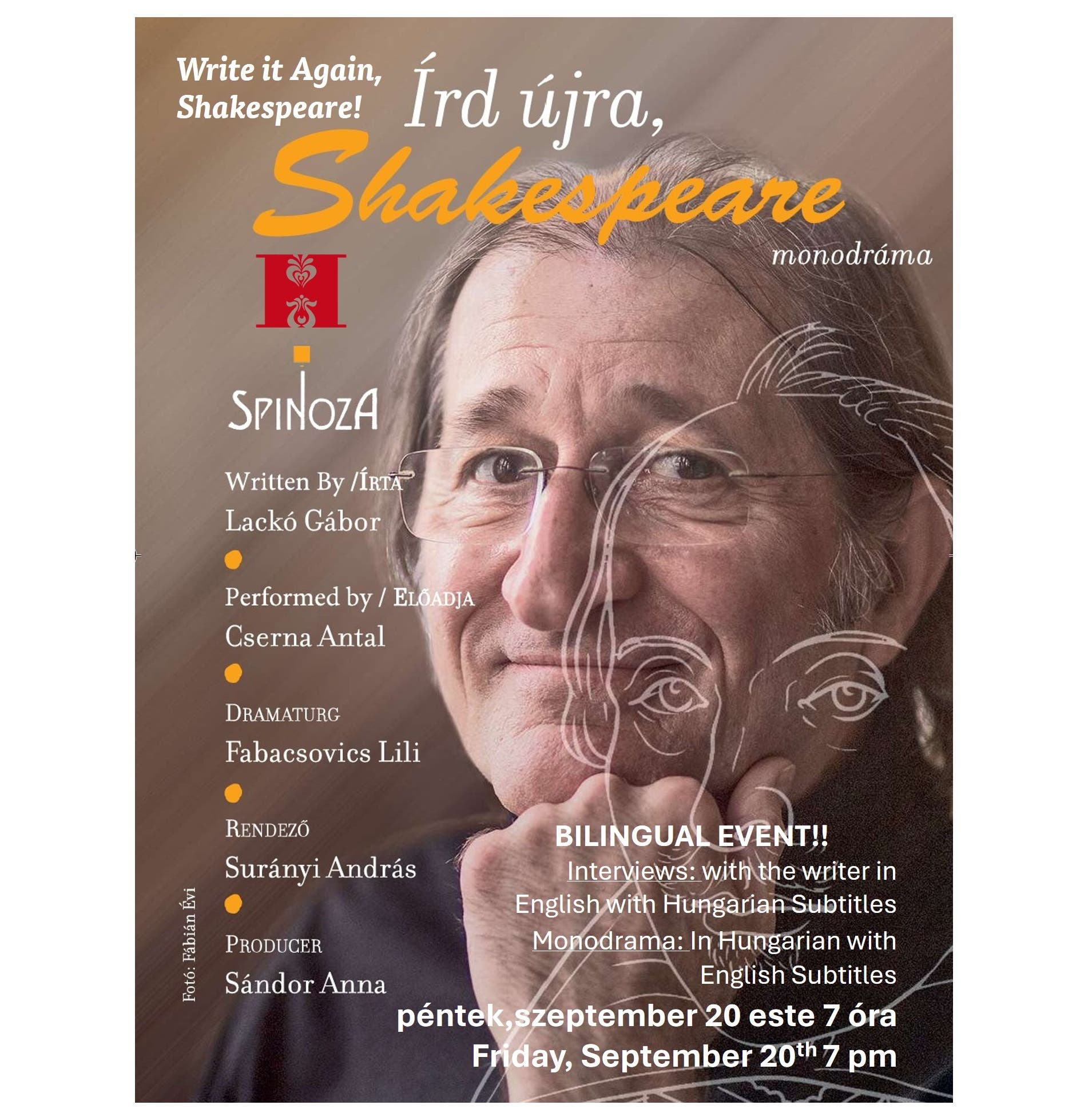 Write it Again Shakespeare - Screening of Pre-Recorded Theater Performance