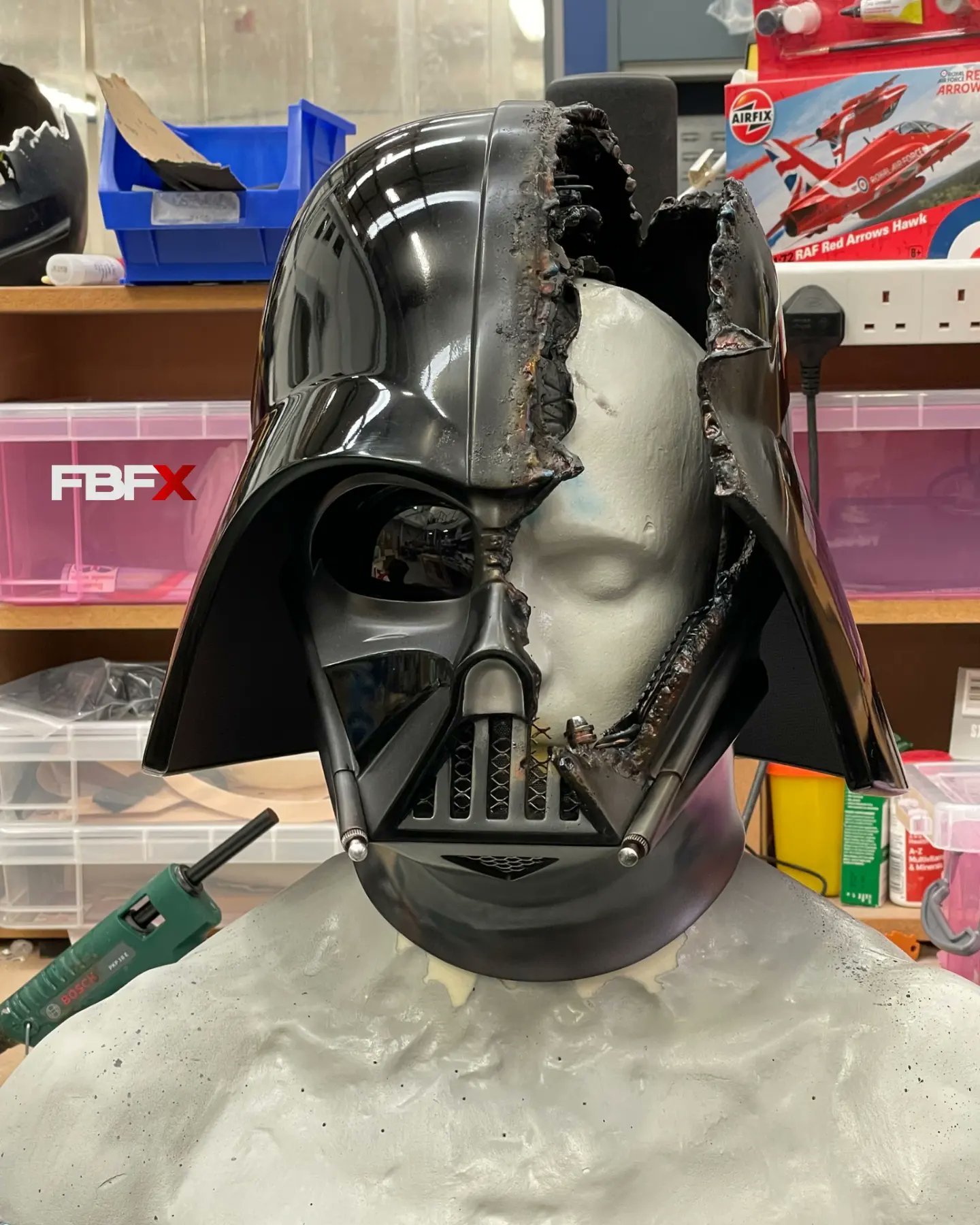 Darth Vader Helmet Off