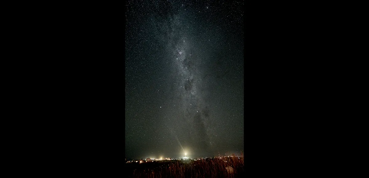 Cielo estrellado de cabo polonio