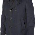 Ben Sherman Men's Boris Classic Double Breasted Peacoat Jacket