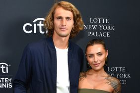  Alexander "Sascha" Zverev (L) attends the Citi Taste of Tennis New York City 2023 event at Gotham Hall on August 24, 2023 in New York City.