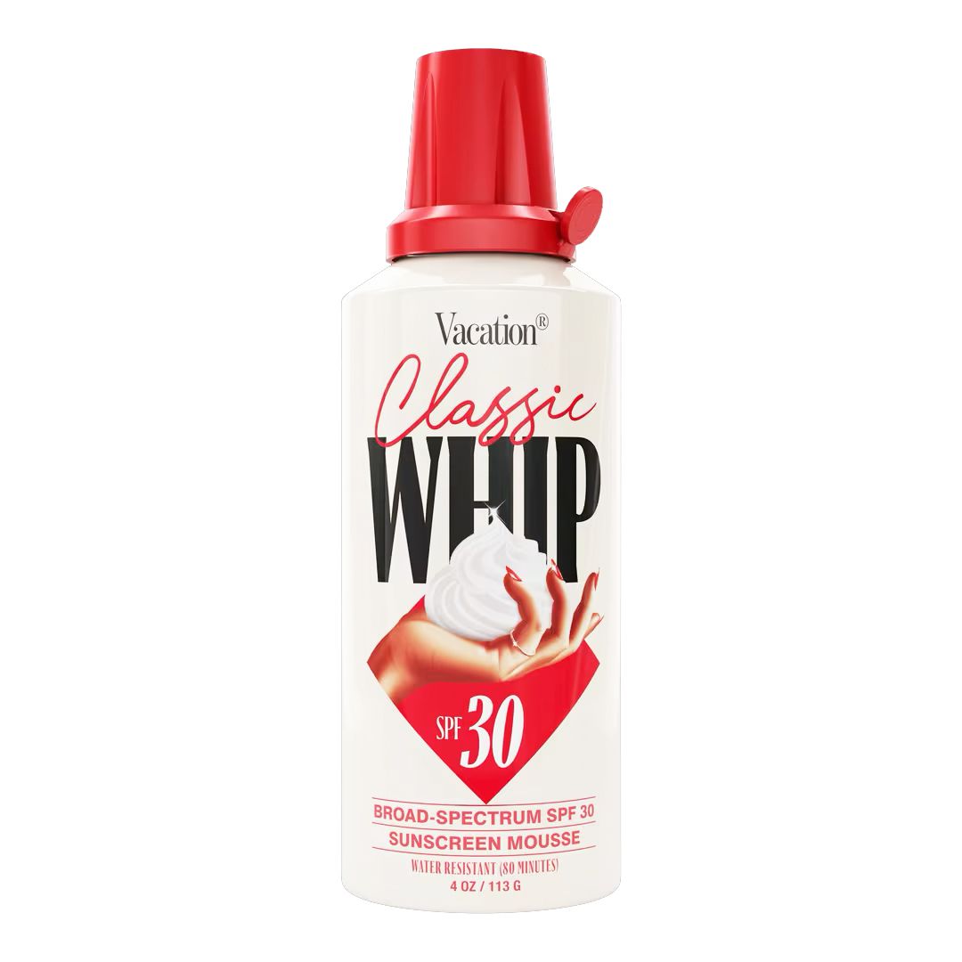 Vacation Classic Whip SPF 30 Sunscreen Mousse